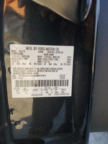 Photo 11 VIN: 1FTEX1CM3EFB73151 - FORD F-150 