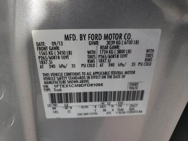 Photo 11 VIN: 1FTEX1CM9DFD81095 - FORD F-150 