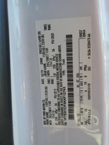 Photo 11 VIN: 1FTEX1CP3KKF12763 - FORD F150 SUPER 