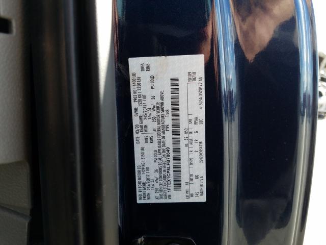 Photo 9 VIN: 1FTEX1CP8LFB70849 - FORD F150 SUPER 