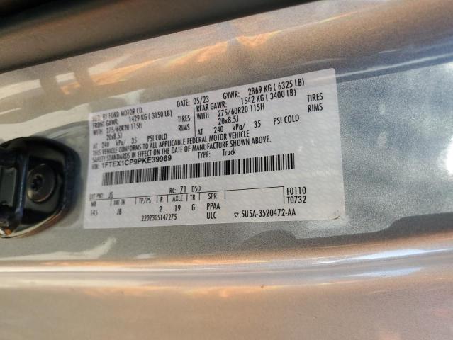 Photo 11 VIN: 1FTEX1CP9PKE39969 - FORD F150 SUPER 