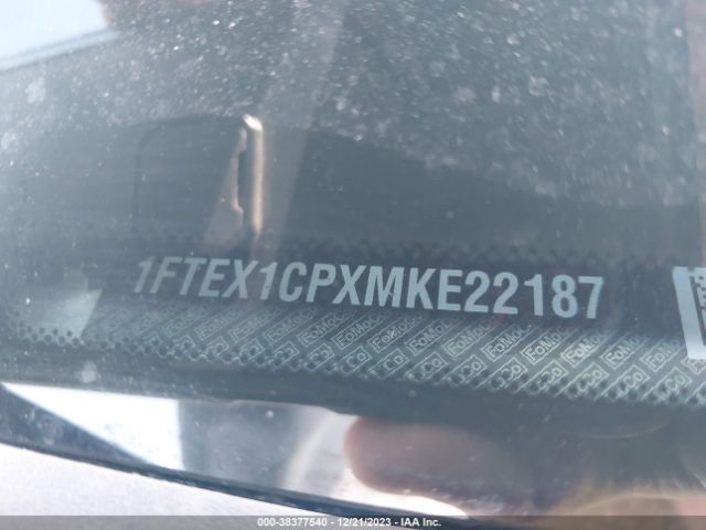 Photo 8 VIN: 1FTEX1CPXMKE22187 - FORD F-150 