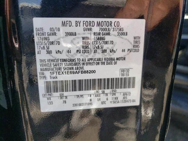 Photo 11 VIN: 1FTEX1E69AFB88200 - FORD F-150 