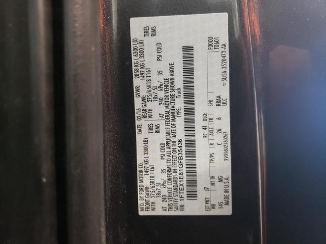 Photo 9 VIN: 1FTEX1E81GFB35436 - FORD F150 SUPER 