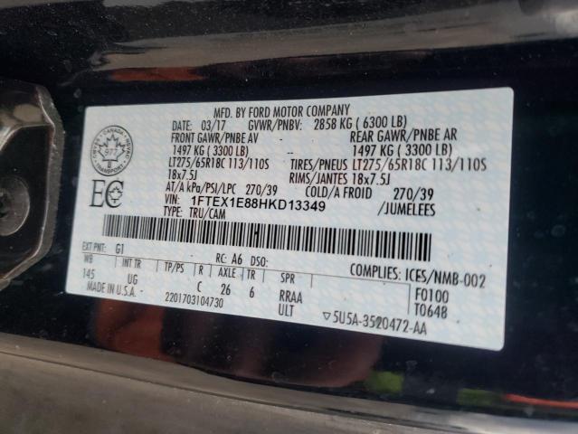 Photo 11 VIN: 1FTEX1E88HKD13349 - FORD F-150 