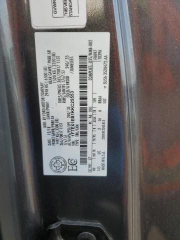 Photo 12 VIN: 1FTEX1EB1KKC25553 - FORD F-150 