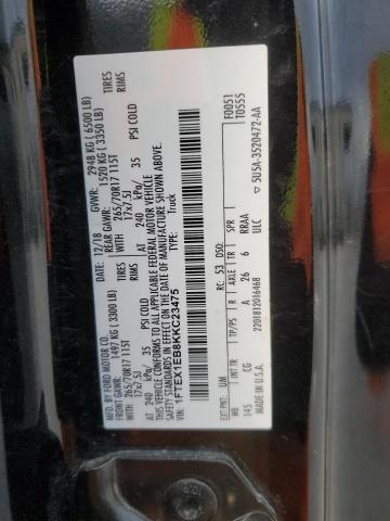 Photo 11 VIN: 1FTEX1EB8KKC23475 - FORD F150 SUPER 