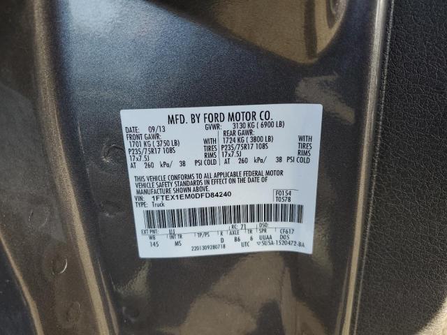 Photo 9 VIN: 1FTEX1EM0DFD84240 - FORD F150 SUPER 