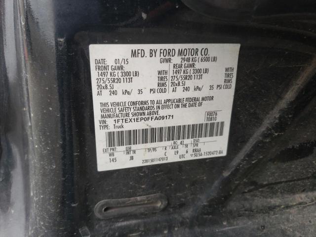 Photo 11 VIN: 1FTEX1EP0FFA09171 - FORD F150 SUPER 