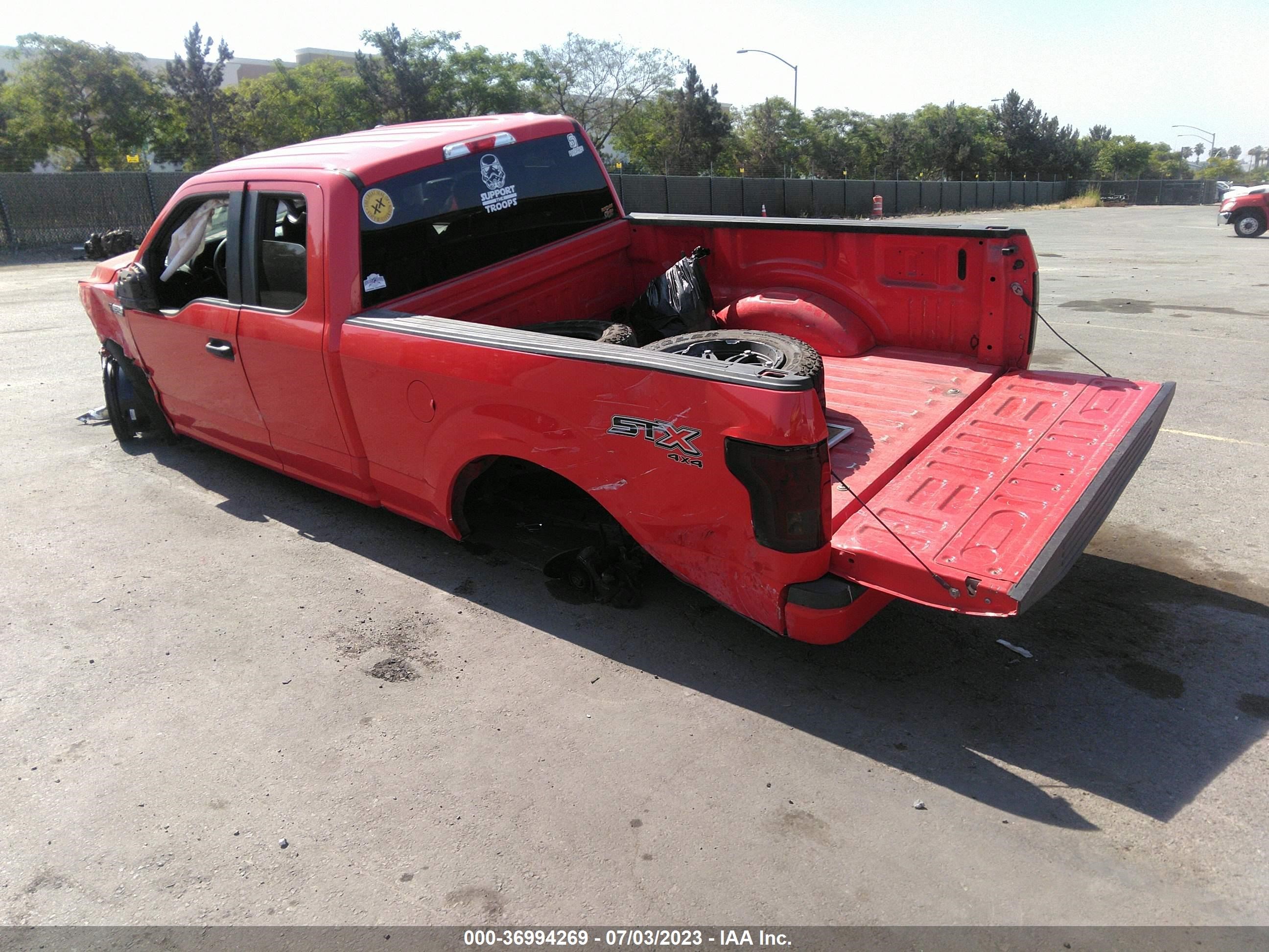 Photo 2 VIN: 1FTEX1EP1HKD43557 - FORD F-150 