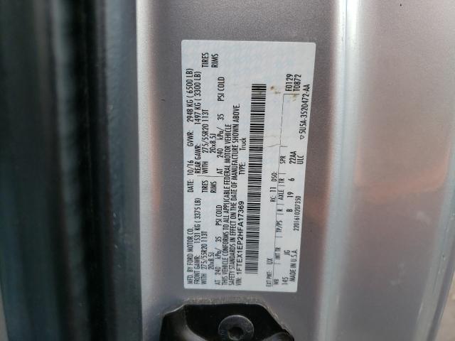 Photo 9 VIN: 1FTEX1EP2HFA17369 - FORD F150 SUPER 