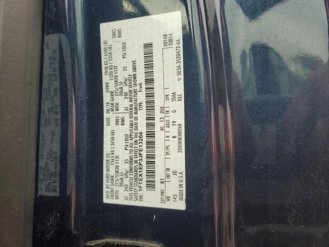 Photo 11 VIN: 1FTEX1EP3JFE13266 - FORD F150 SUPER 