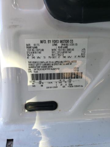 Photo 11 VIN: 1FTEX1EP7FFA22113 - FORD F150 SUPER 