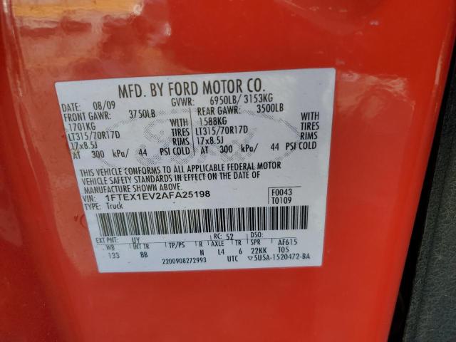 Photo 11 VIN: 1FTEX1EV2AFA25198 - FORD F150 SUPER 