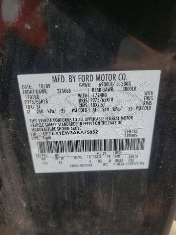 Photo 11 VIN: 1FTEX1EW3AKA75852 - FORD F150 SUPER 