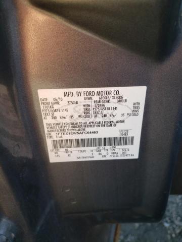 Photo 9 VIN: 1FTEX1EW5AFC64463 - FORD F150 SUPER 