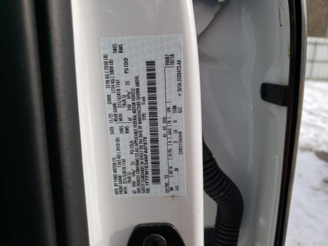 Photo 11 VIN: 1FTFW1E54NFA07878 - FORD F-150 