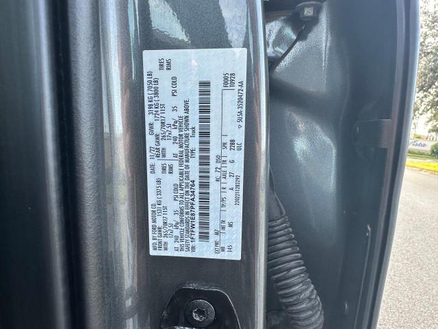 Photo 9 VIN: 1FTFW1E87PFA34764 - FORD F150 SUPER 