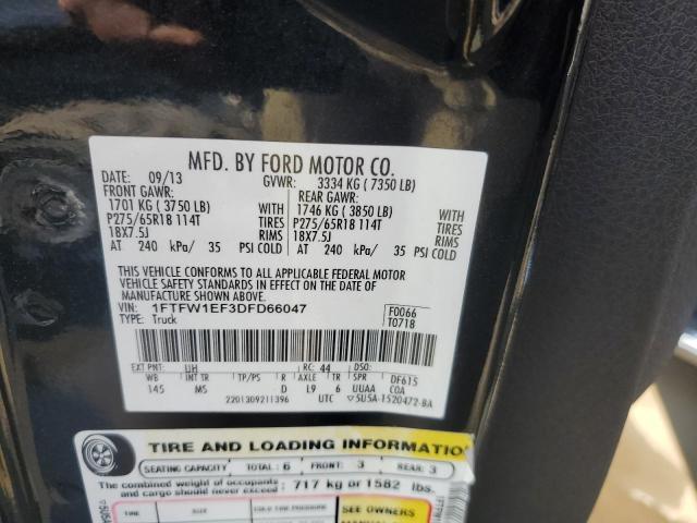 Photo 11 VIN: 1FTFW1EF3DFD66047 - FORD F150 SUPER 