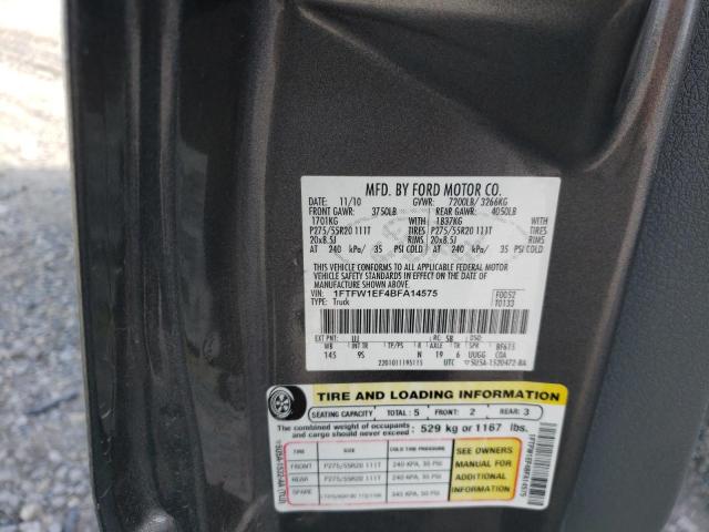 Photo 11 VIN: 1FTFW1EF4BFA14575 - FORD F-150 