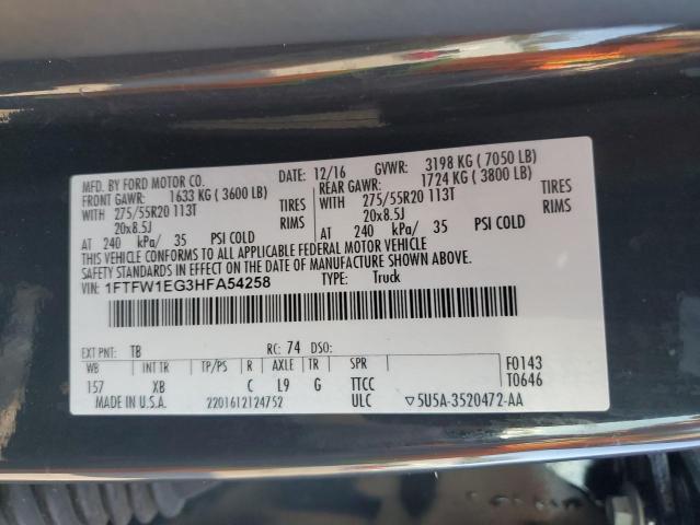 Photo 11 VIN: 1FTFW1EG3HFA54258 - FORD F-150 