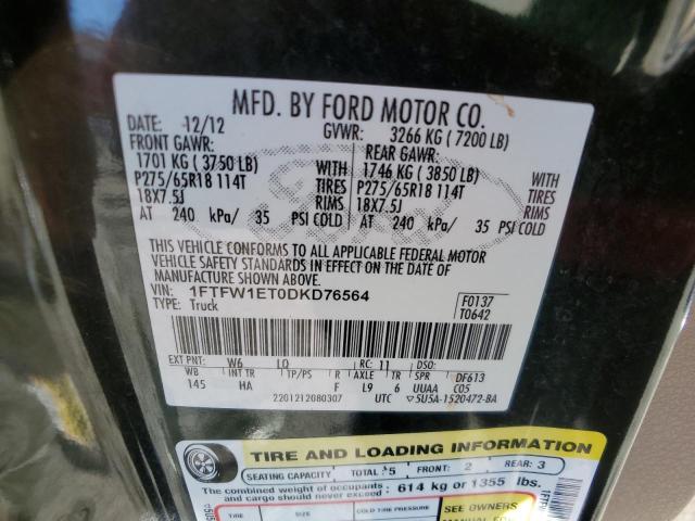 Photo 11 VIN: 1FTFW1ET0DKD76564 - FORD F-150 