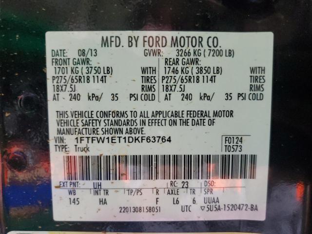 Photo 11 VIN: 1FTFW1ET1DKF63764 - FORD F150 SUPER 