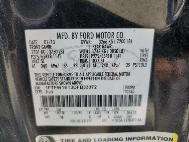 Photo 11 VIN: 1FTFW1ET3DFB33372 - FORD F150 SUPER 