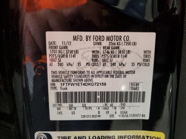 Photo 11 VIN: 1FTFW1ET4DKD72159 - FORD F150 SUPER 