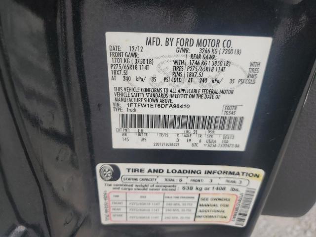 Photo 11 VIN: 1FTFW1ET6DFA98410 - FORD F150 SUPER 