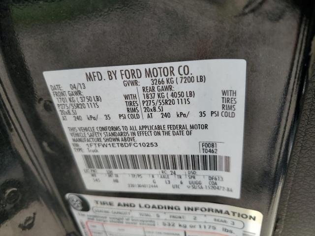 Photo 11 VIN: 1FTFW1ET8DFC10253 - FORD F-150 