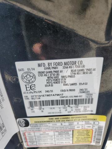 Photo 11 VIN: 1FTFW1ET8EFA79617 - FORD F150 SUPER 