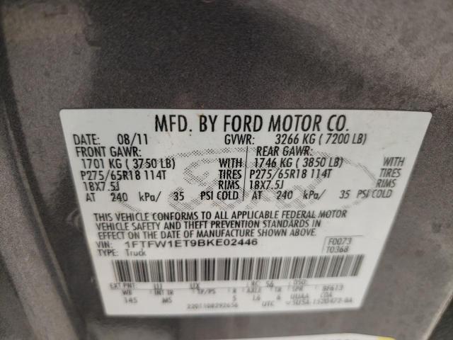 Photo 11 VIN: 1FTFW1ET9BKE02446 - FORD F150 SUPER 