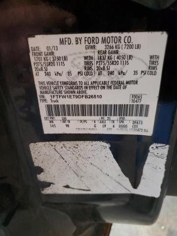 Photo 11 VIN: 1FTFW1ET9DFB26510 - FORD F150 SUPER 