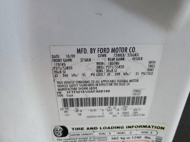 Photo 11 VIN: 1FTFW1EV0AFA68199 - FORD F-150 