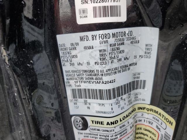 Photo 11 VIN: 1FTFW1EV1AFA20422 - FORD F-150 