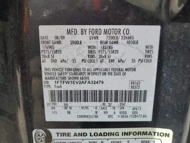 Photo 11 VIN: 1FTFW1EV2AFA32479 - FORD F150 SUPER 