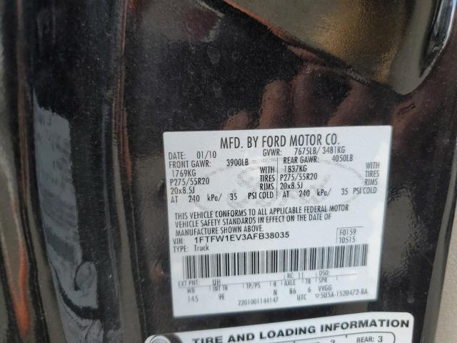 Photo 11 VIN: 1FTFW1EV3AFB38035 - FORD F150 SUPER 