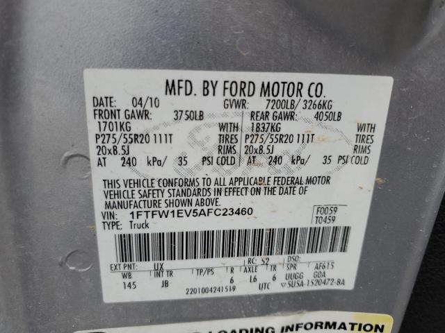 Photo 11 VIN: 1FTFW1EV5AFC23460 - FORD F-150 