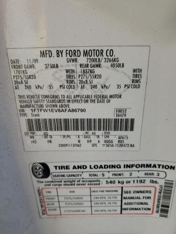 Photo 11 VIN: 1FTFW1EV8AFA86790 - FORD F-150 