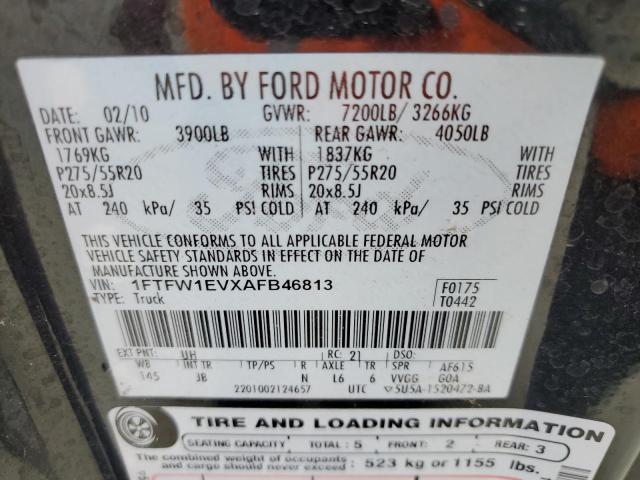 Photo 11 VIN: 1FTFW1EVXAFB46813 - FORD F150 SUPER 