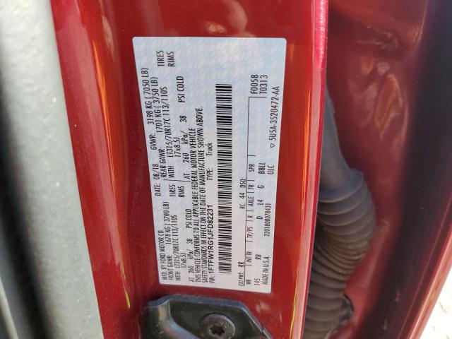 Photo 11 VIN: 1FTFW1RG1JFD82231 - FORD F150 