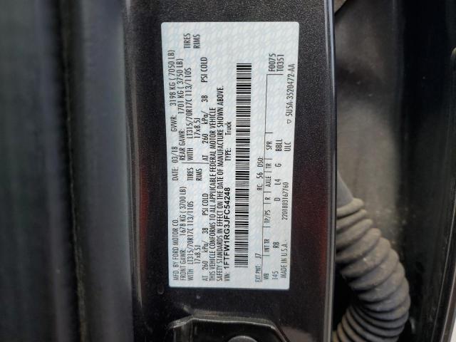 Photo 12 VIN: 1FTFW1RG3JFC54248 - FORD F150 RAPTO 