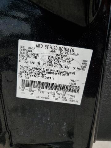 Photo 11 VIN: 1FTFX1CF1CFD08114 - FORD F150 SUPER 