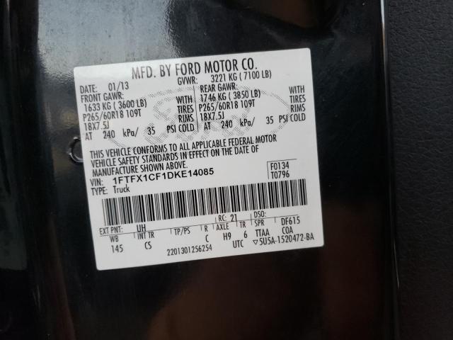 Photo 11 VIN: 1FTFX1CF1DKE14085 - FORD F150 