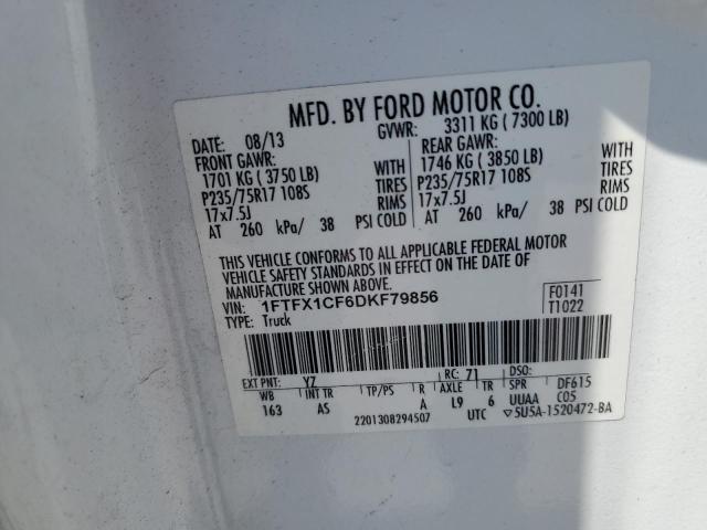 Photo 11 VIN: 1FTFX1CF6DKF79856 - FORD F150 SUPER 