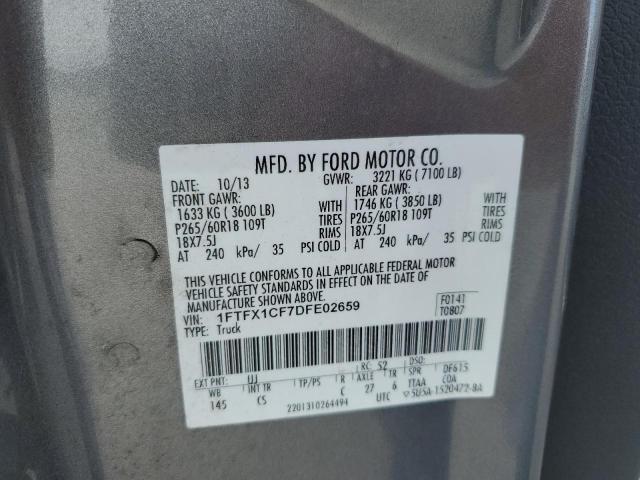 Photo 9 VIN: 1FTFX1CF7DFE02659 - FORD F150 SUPER 