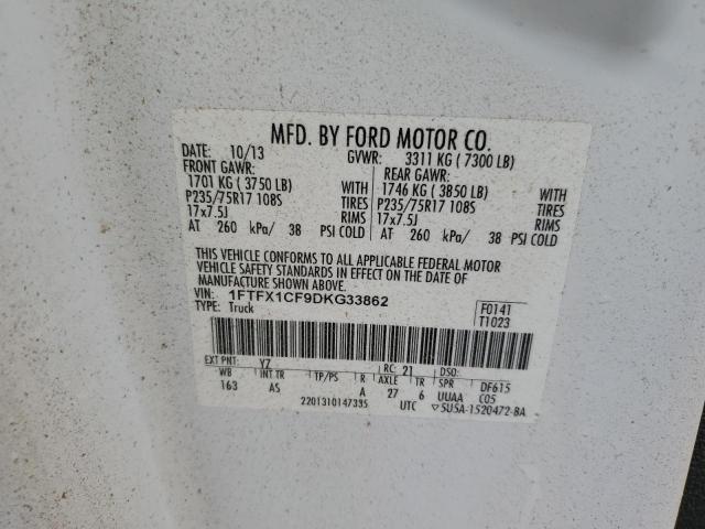 Photo 11 VIN: 1FTFX1CF9DKG33862 - FORD F150 SUPER 