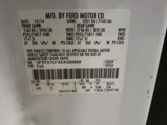 Photo 11 VIN: 1FTFX1CFXEKG55855 - FORD F150 SUPER 