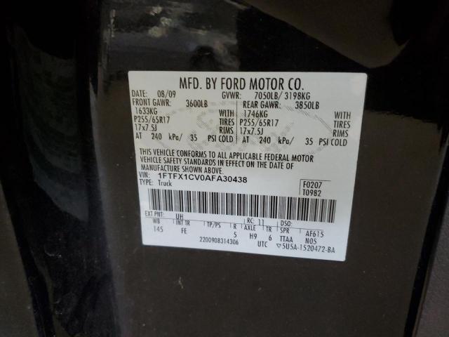 Photo 11 VIN: 1FTFX1CV0AFA30438 - FORD F150 SUPER 